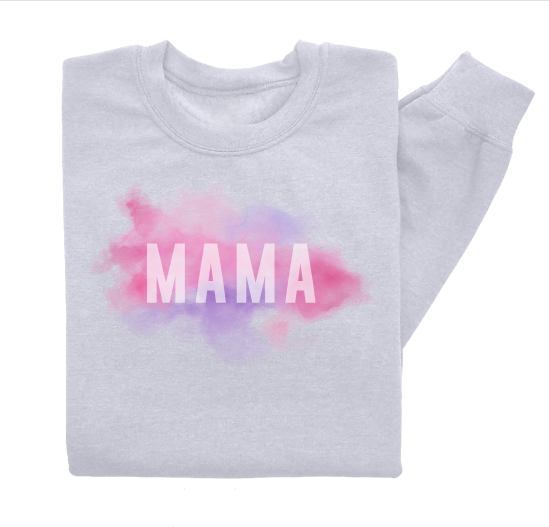 Watercolour Mama Crewneck Sweater