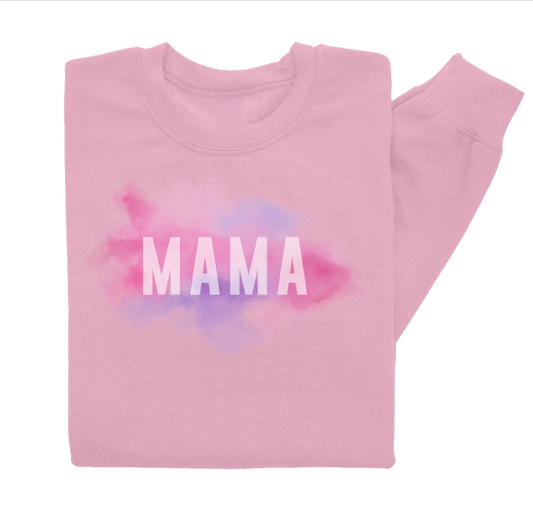 Watercolour Mama Crewneck Sweater
