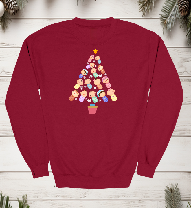 Baby Tree Crewneck Sweater