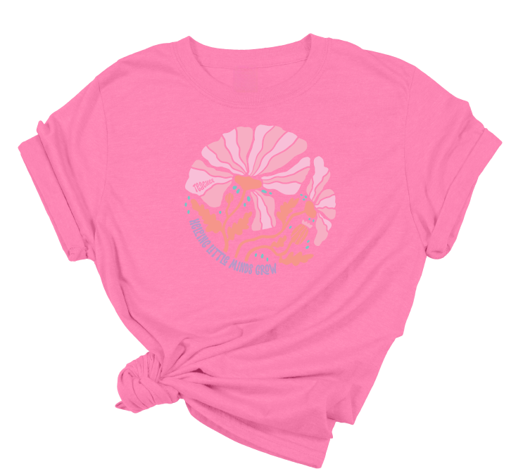 Boho Helping Little Minds Grow T-Shirt