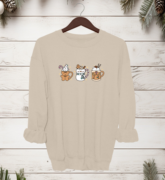 Holiday Drinks Crewneck Sweater