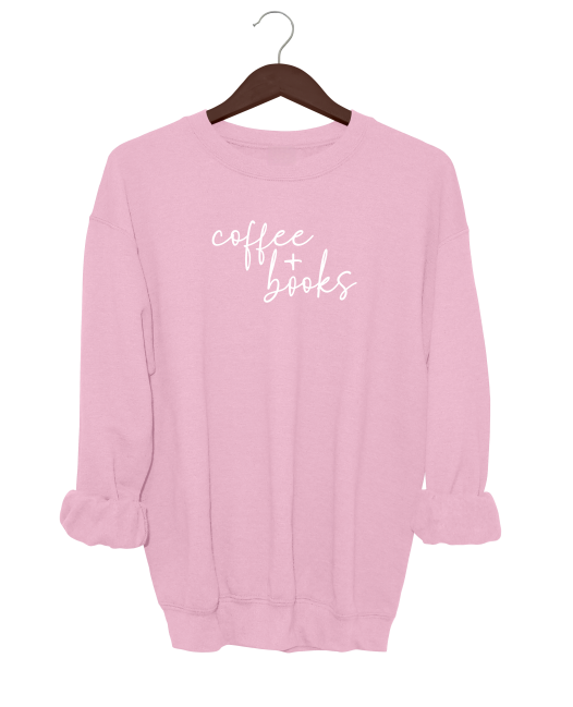 Coffee + Books Crewneck Sweater