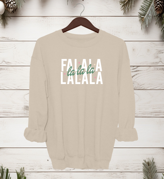 Falalalalalalalala Crewneck Sweater