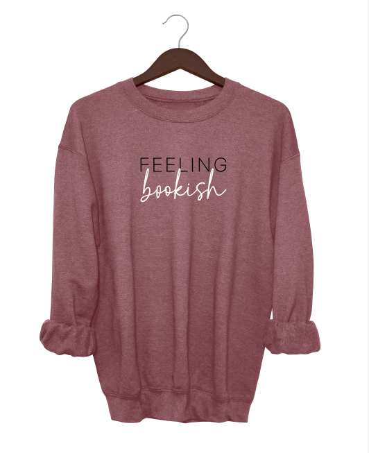 Feeling Bookish Crewneck Sweater