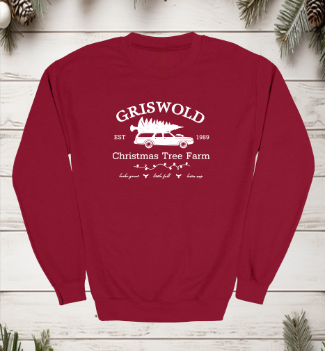 Griswold Tree Farm Crewneck Sweater