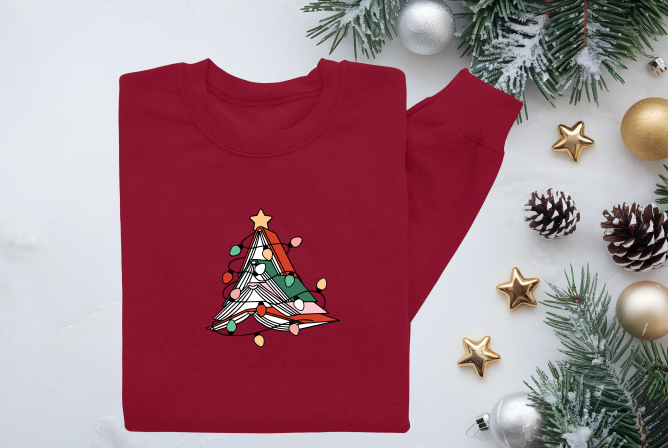 Holiday Books Crewneck Sweater