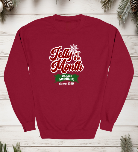 Jelly of the Month Crewneck Sweater