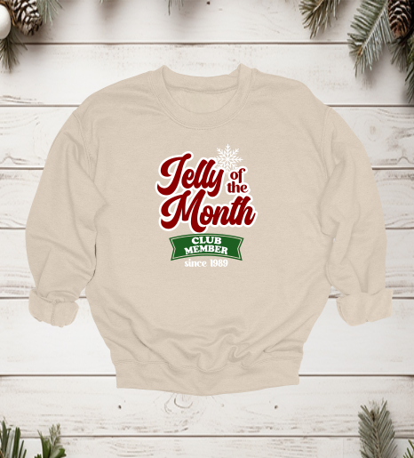 Jelly of the Month Crewneck Sweater