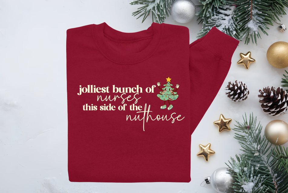 Jolliest Bunch Crewneck Sweater