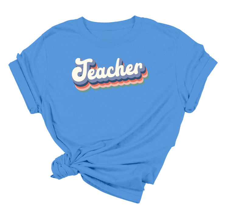 Retro Teacher T-Shirt