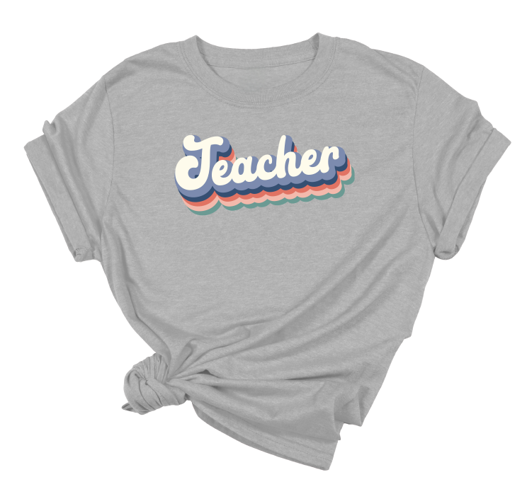 Retro Teacher T-Shirt