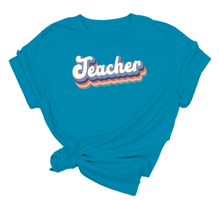 Retro Teacher T-Shirt
