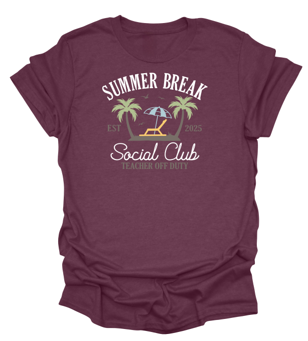 Summer Break Social Club T-Shirt