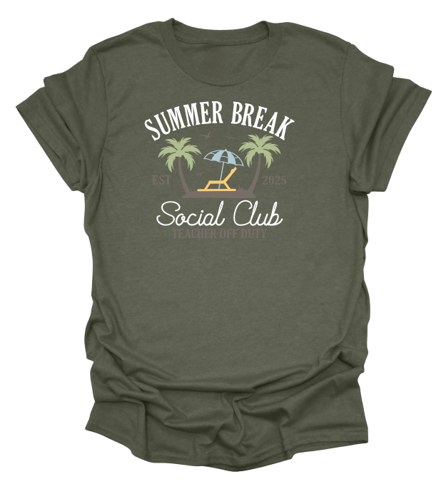 Summer Break Social Club T-Shirt