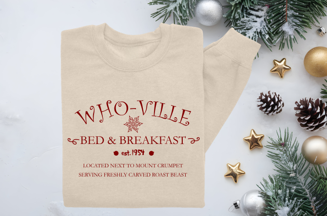 Whoville B&B Crewneck Sweater