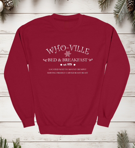 Whoville B&B Crewneck Sweater