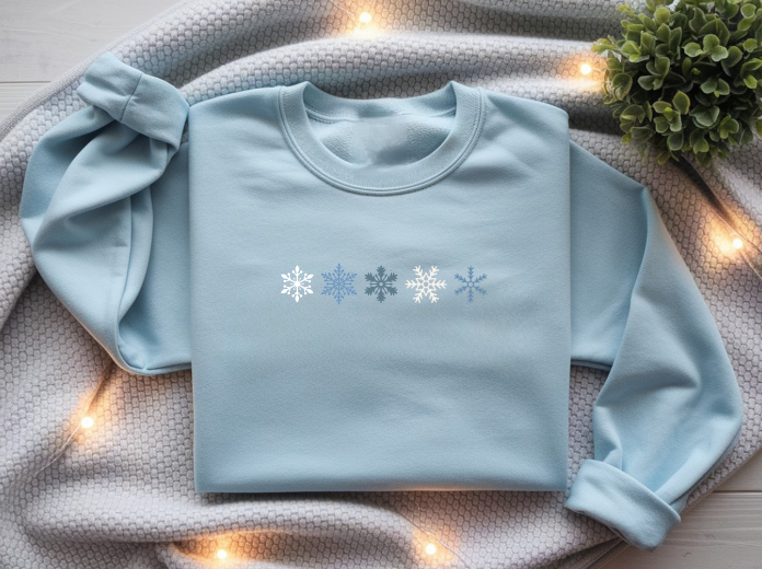 Snowflake Crewneck Sweater