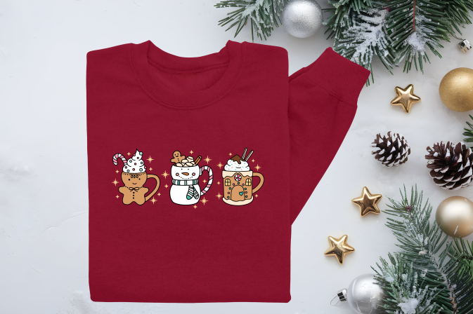 Holiday Drinks Crewneck Sweater