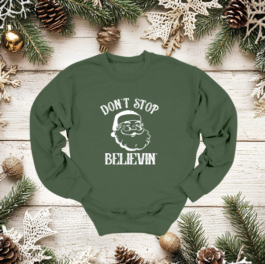 Don't Stop Believin' Crewneck Sweater