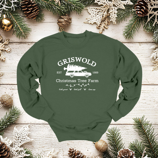 Griswold Tree Farm Crewneck Sweater