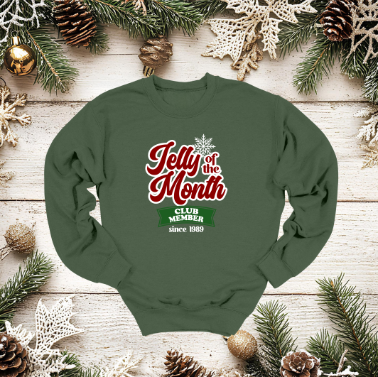 Jelly of the Month Crewneck Sweater
