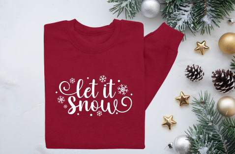 Let It Snow Crewneck Sweater