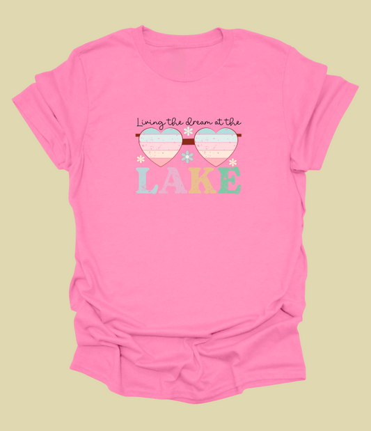 Living The Dream at the Lake T-Shirt