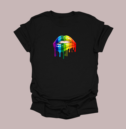 Rainbow Lips T-Shirt