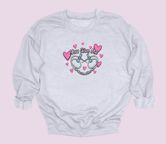 You Give Me Butterflies Crewneck Sweater