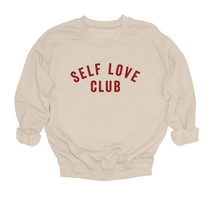 Self Love Club Crewneck Sweater