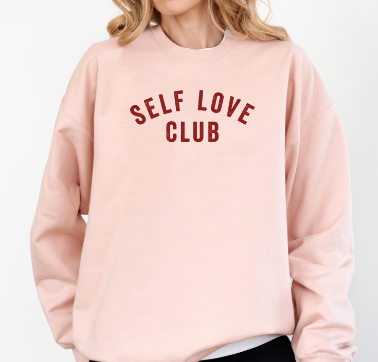 Self Love Club Crewneck Sweater