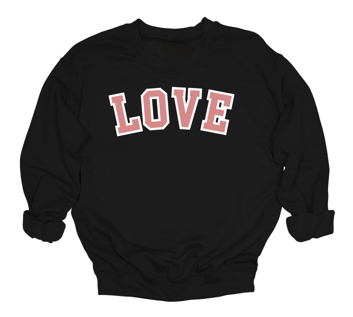 LOVE Crewneck Sweater