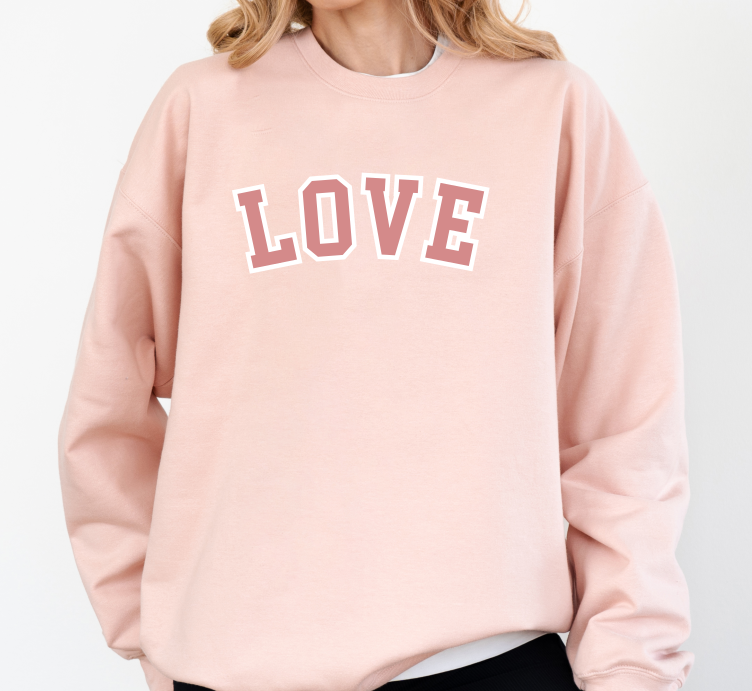 LOVE Crewneck Sweater