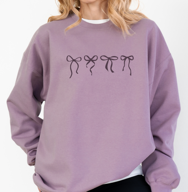 Pretty Bows Crewneck Sweater