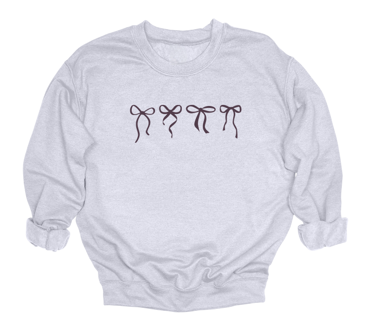 Pretty Bows Crewneck Sweater