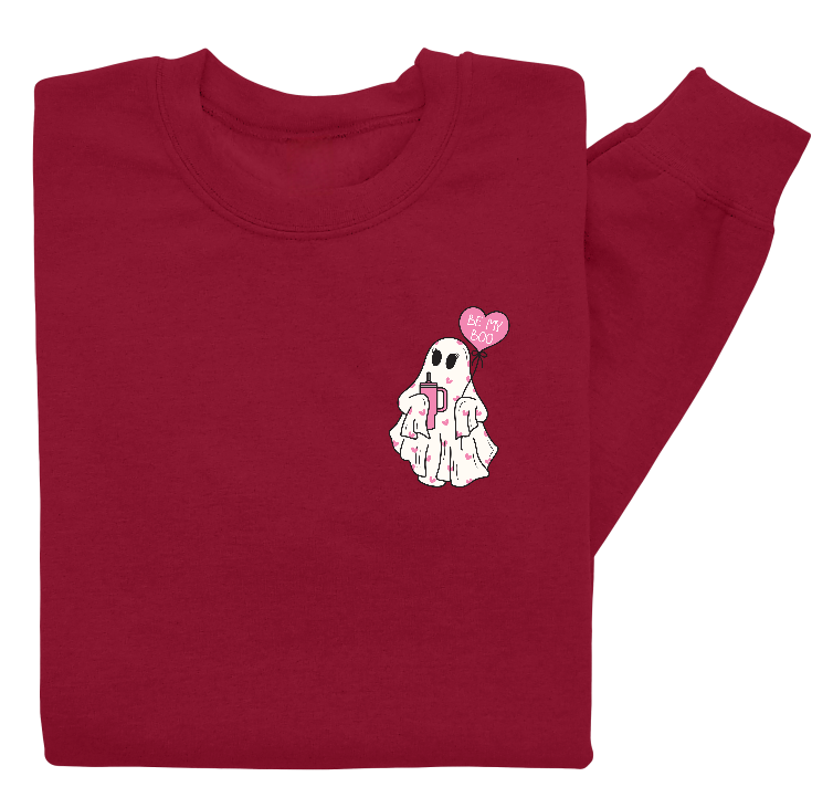 Be My Boo Ghost Crewneck Sweater