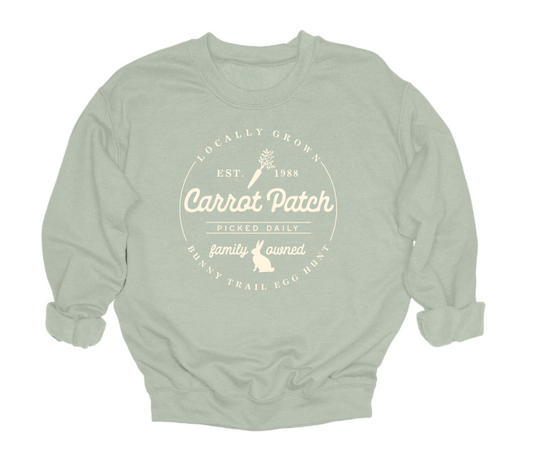 Carrot Patch Crewneck Sweater