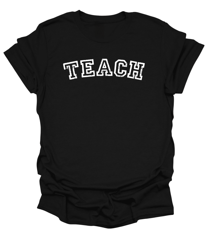Vintage Varsity Teacher T-Shirt