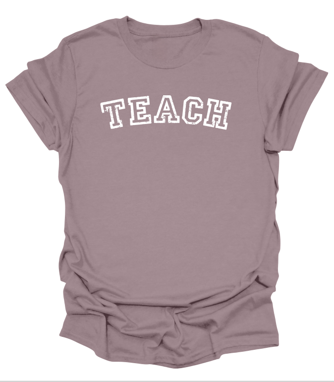 Vintage Varsity Teacher T-Shirt