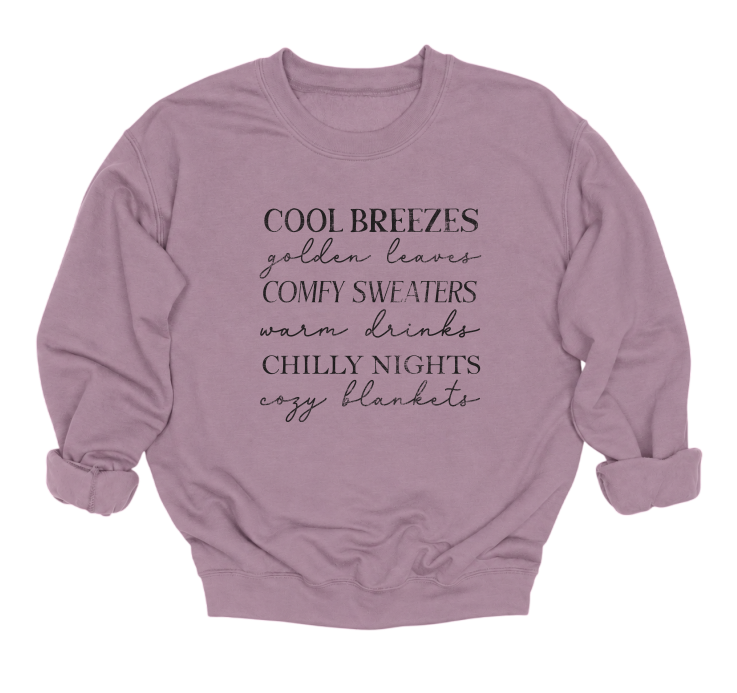 Fall Things Crewneck Sweater