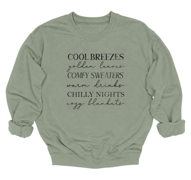 Fall Things Crewneck Sweater