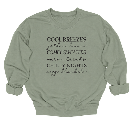 Fall Things Crewneck Sweater