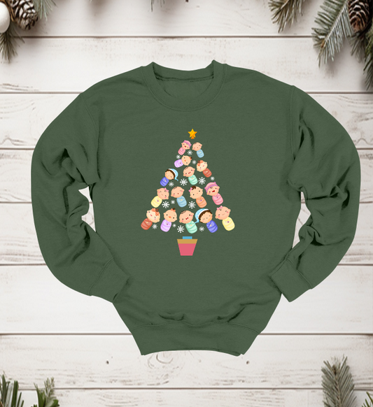 Baby Tree Crewneck Sweater