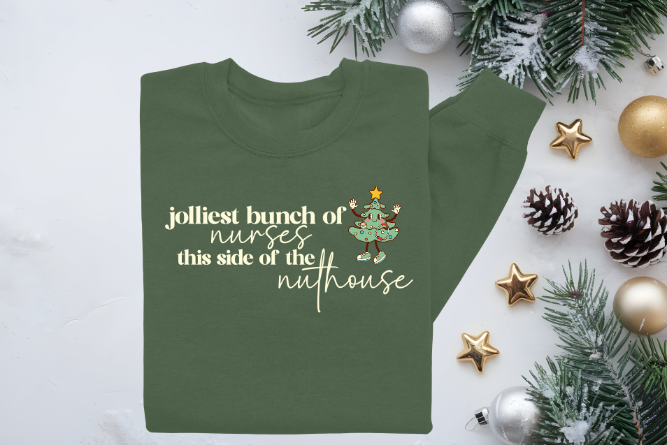 Jolliest Bunch Crewneck Sweater