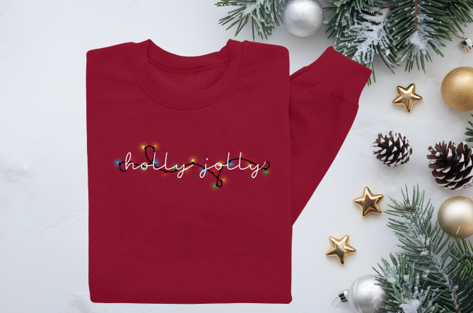 Holly Jolly Crewneck Sweater