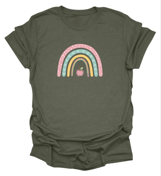 Rainbow Teacher T-Shirt