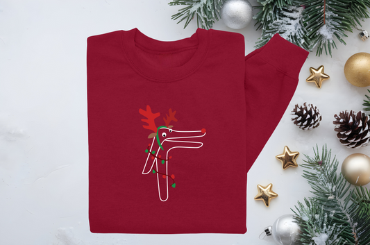 Reindeer Speculum Crewneck Sweater